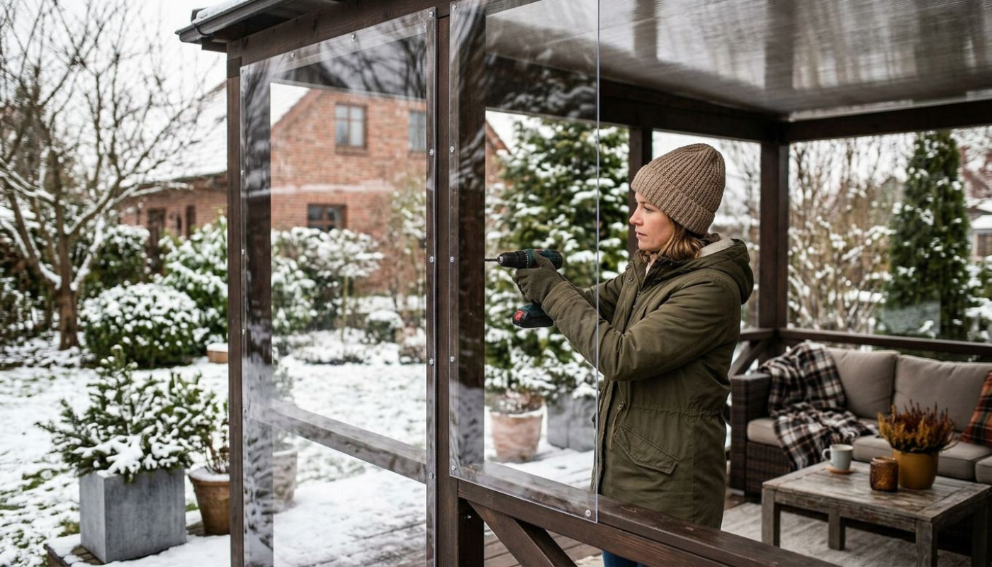 Protéger votre terrasse en hiver : quand et pourquoi installer du plexiglass
