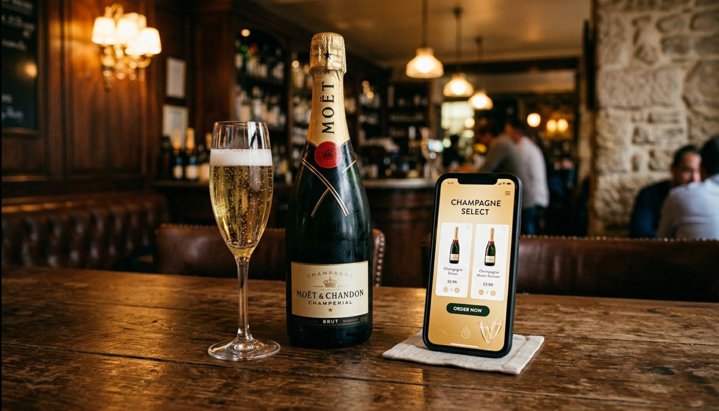 Rupture ou tradition : la commande de champagne face à la digitalisation